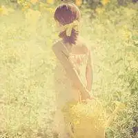 朦胧美女背影图片微信头像图片大全