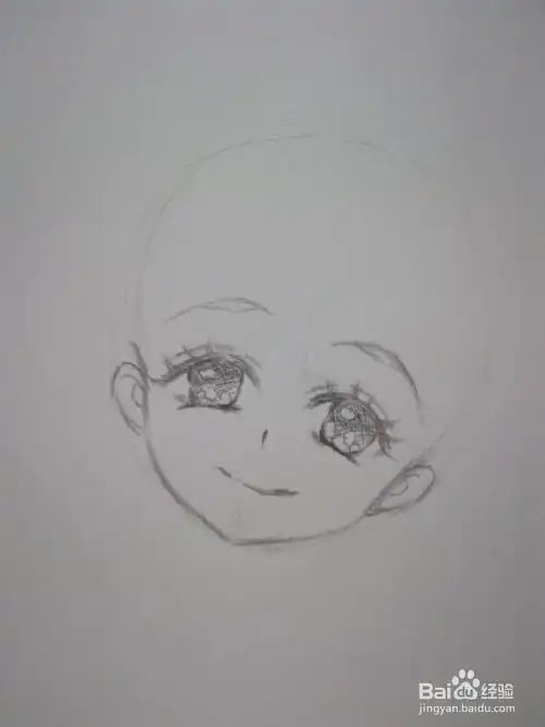 梦幻漫画人物头部和五官的画法教程