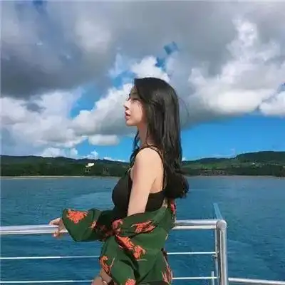 全网最火绿色系头像小蛮