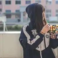 禁欲系情侣头像一人一半