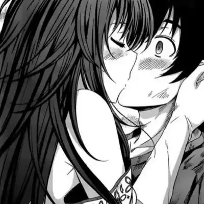 污污的情侣头像亲吻霸气动漫我好像在等你又好像在放弃你