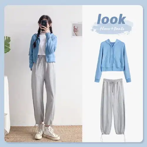 显白显瘦的9套蓝色系穿搭,太有治愈感,温柔清新无敌了