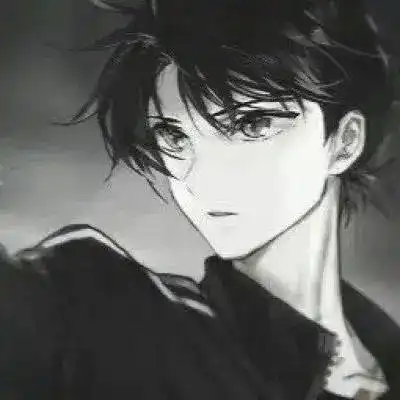 黑色系列丧系男头