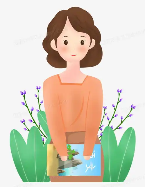 教师节是手绘卡通语文老师形象png图片素材下载教师节png熊猫办公