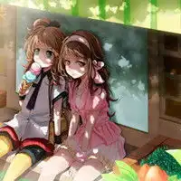 记忆里画卷的甜美可爱的卡通个性头像