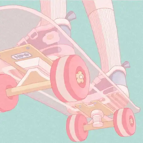 粉色可爱系小仙女背景图