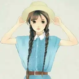 头像小清新可爱女生卡通