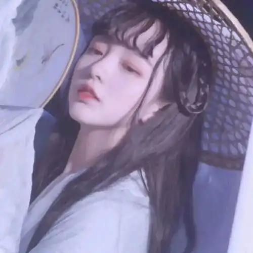 古风系三人闺蜜头像真人