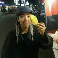 韩系头像女真人系列她是