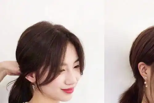 低马尾怎么扎好看教你扎温柔甜美系的低马尾,款款都好美