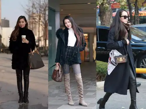 人手一件的黑色大衣,搭什么颜色的包好看
