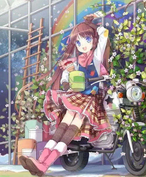 二次元动漫头像小可爱系列,呆萌的女生还真是讨人喜欢呀