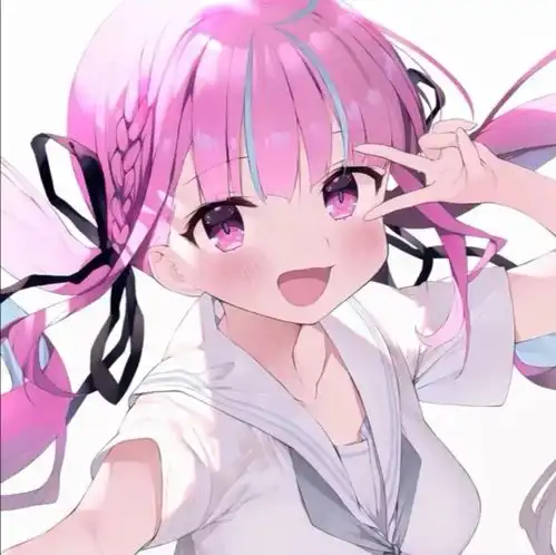 粉色系女漫头晓看天色暮看云