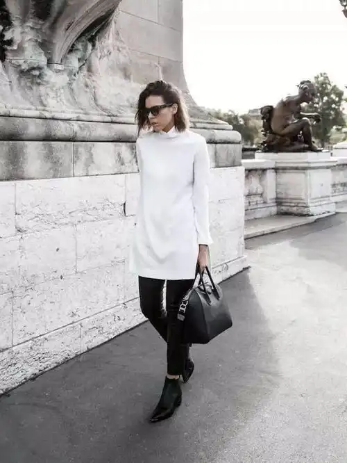 干净头像白色系毛衣