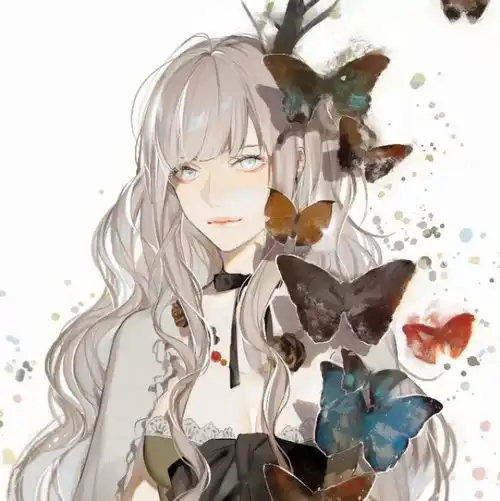 狼少年头像霸气系女生动