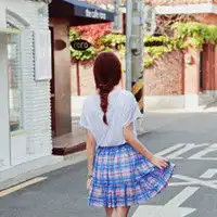 清爽女生夏日街头头像我就是我