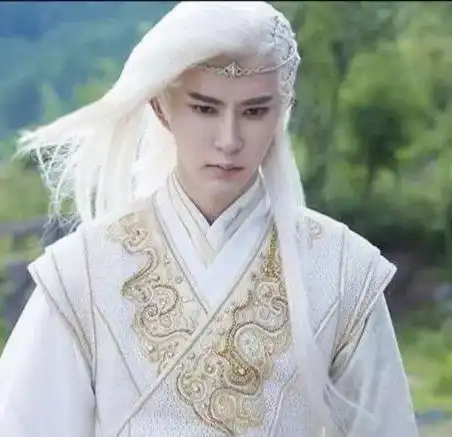 白发古装帅哥头像