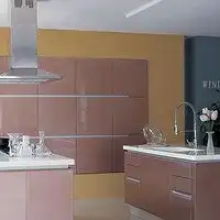 黑白简约橱柜门板效果图