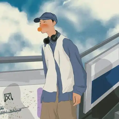 治愈系气质情侣头像