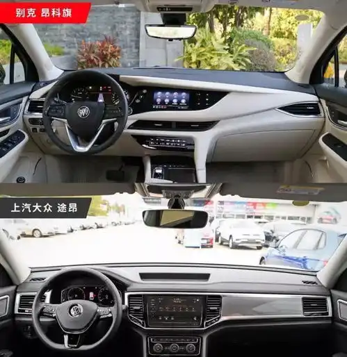 除了汉兰达,德系美系7座中大型suv之选,途昂pk昂科旗