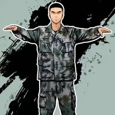 军人卡通头像男生军旅