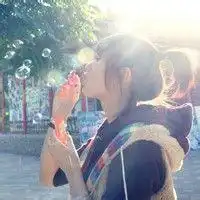 唯美暖色头像暖色治愈系动漫头像