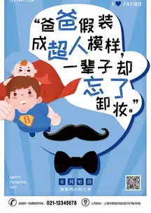 6月16日父亲节卡通系列海报1设计图片下载psd格式素材47247087像素熊猫办公