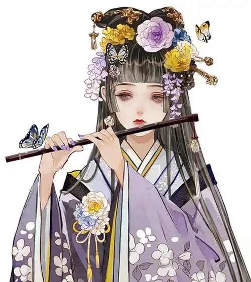 女头古风系列头像图片线