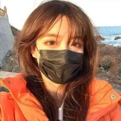 橙色系女生头像宿醉