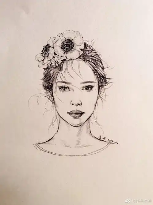 绘画抑郁系图片人物小说
