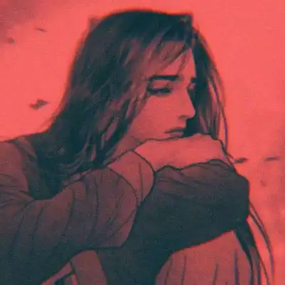 红色系动漫头像古风男孤独古风头像男妖孽图片