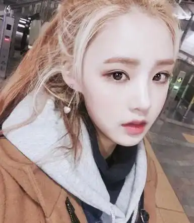 韩系女头妆动漫头像