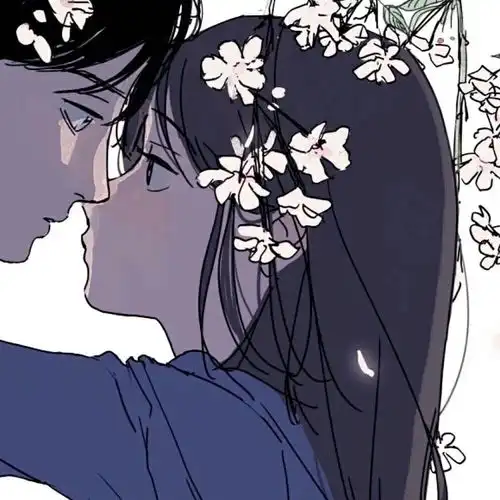 蓝色系情侣头像