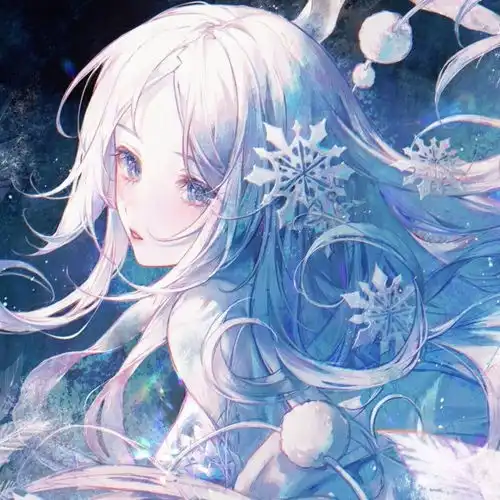 女生头像蓝色系动漫离线