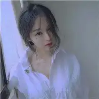 冷色系图片头像女生简约