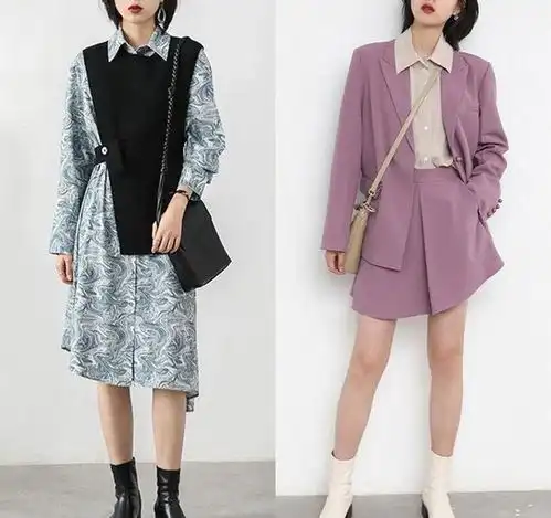 职场男女性怎么穿,好看的优雅系穿搭,简约又大方