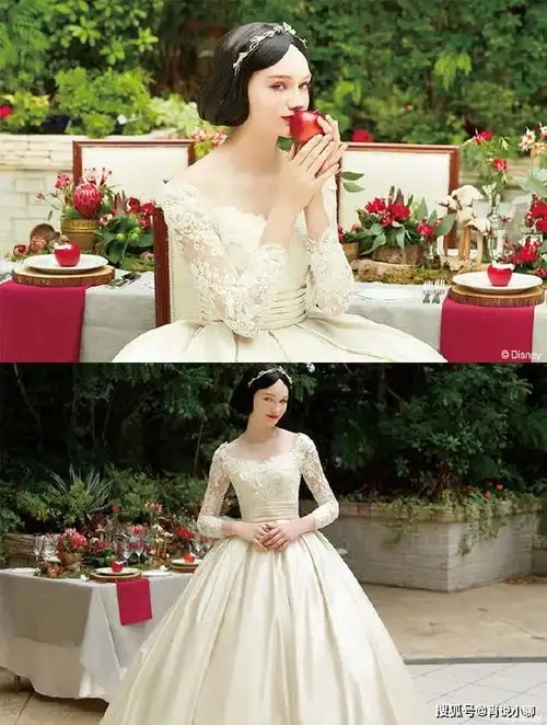 玛丽苏派的祖师奶奶来捞钱了迪士尼公主系列推出联名婚纱