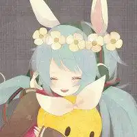 可爱卡通小女生qq头像