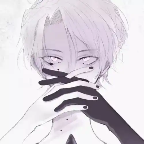 动漫男生头像嗜血不良少