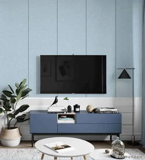 邂逅蓝色系墙布,带来大海的美丽传说