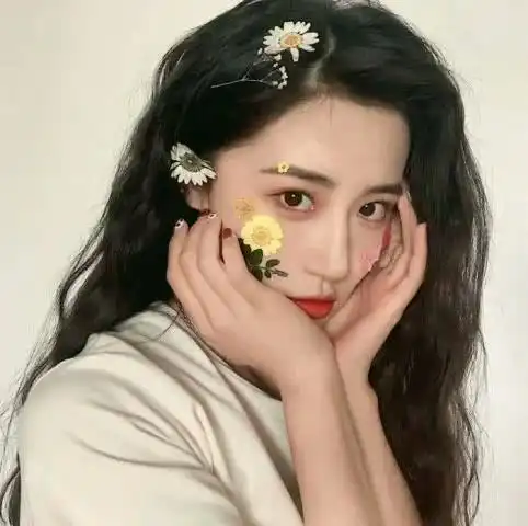 ins超火一个人也可以很酷仙女头像为爱堕落的都是废人