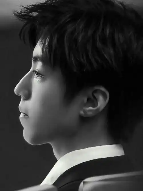 同为男星侧颜躲过了肖战,逃过了易烊千玺,却被鹿晗成功迷住