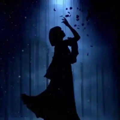 黑白灰色qq情侣头像