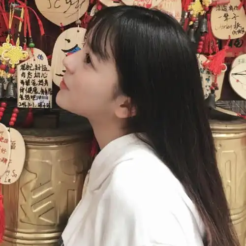 仙气十足的女生头像(绿