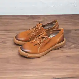 守根3844配手工牛皮鞋垫护理鞋套装系牛皮棕色擦色男士系带防滑平底鞋