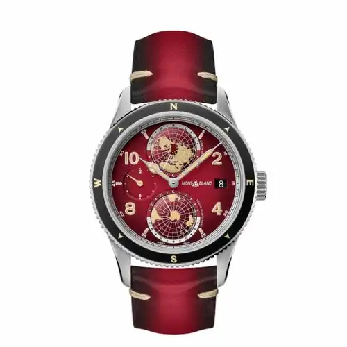 全新万宝龙1858系列腕表霜峰红中国限量发售