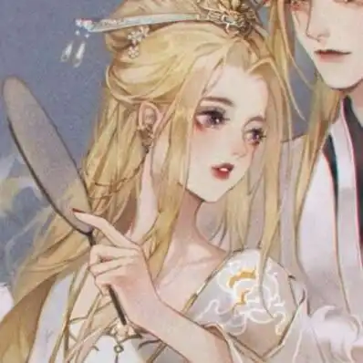 古风情侣头像星河滚烫,你是人间理想