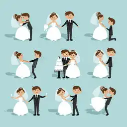 婚礼素材矢量图免费下载ai格式编号22756341千图网