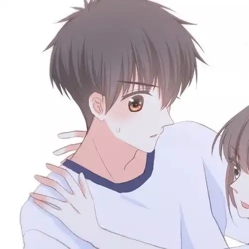 暖系头像男系真人情侣头