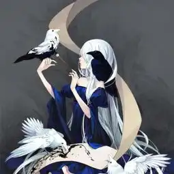 动漫丧系女头像二次元